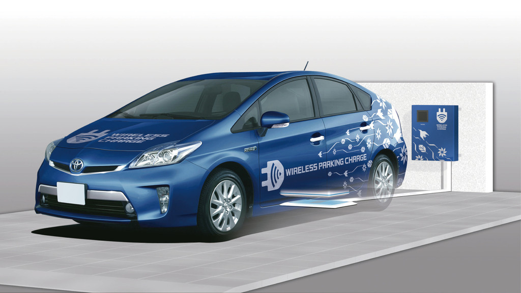 Toyota testet kabelloses Laden