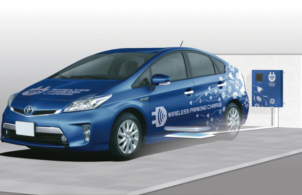 Toyota testet kabelloses Laden