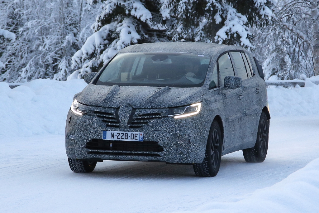 Update!!! Erwischt: Erlkönig Renault Espace – Ein Franzose entblättert sich