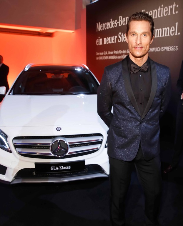 Verleihung der „Goldenen Kamera“: Matthew McConaughey.