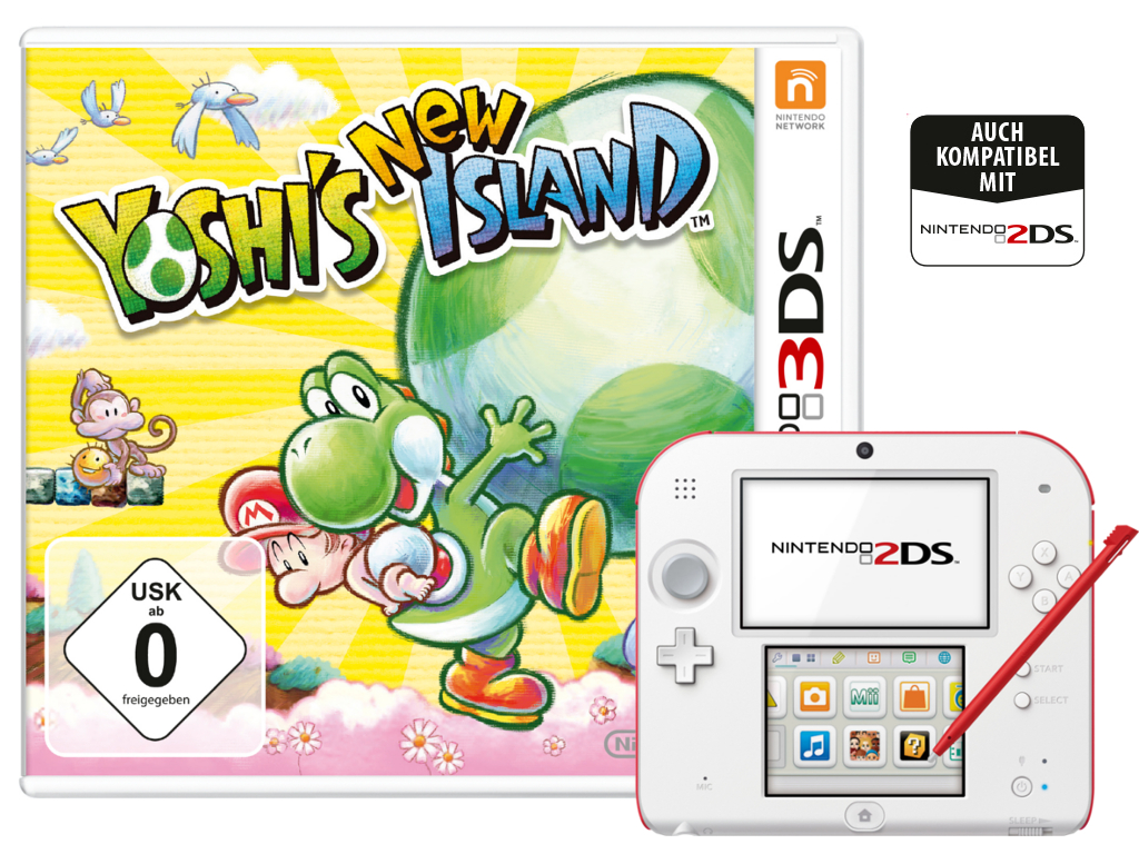 auto.de-Ostergewinnspiel: Yoshi's New Island plus Nintendo 2DS