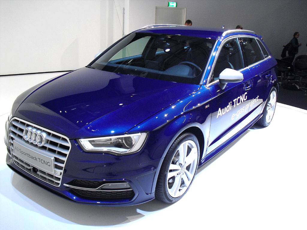 Auch Gas, hier Audi A3 Sportback TCNG, hat noch vielfältige Potenziale. Foto: Koch/Quelle: 