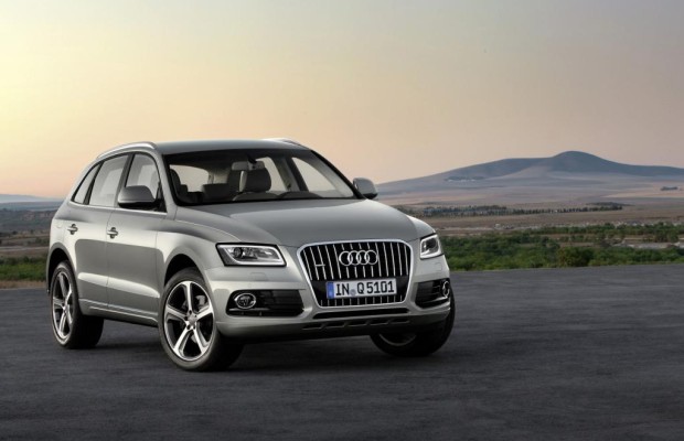Audi Q5 surft auf hoher Welle