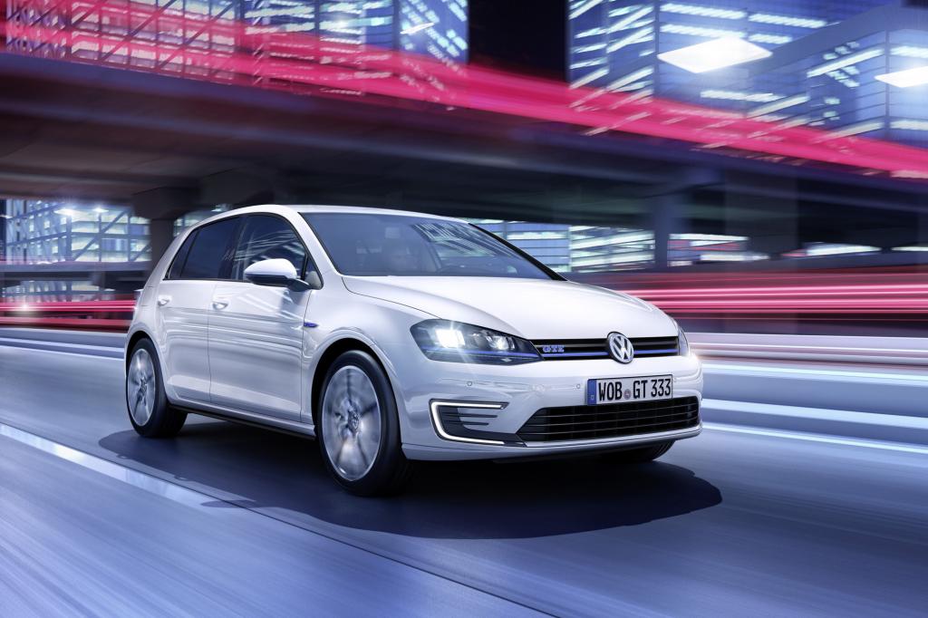 Bei Volkswagen feiert der Golf GTE mit Plug-in-Technik seine Premiere