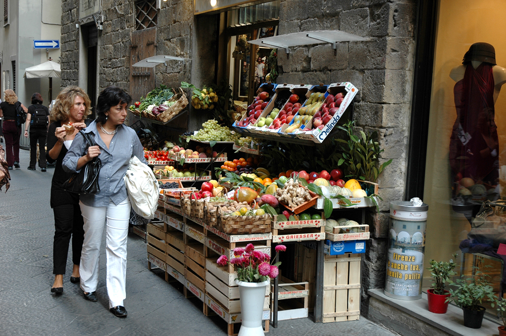 Bei allem Großen: Charme des Kleinen in den Gassen von Florenz.