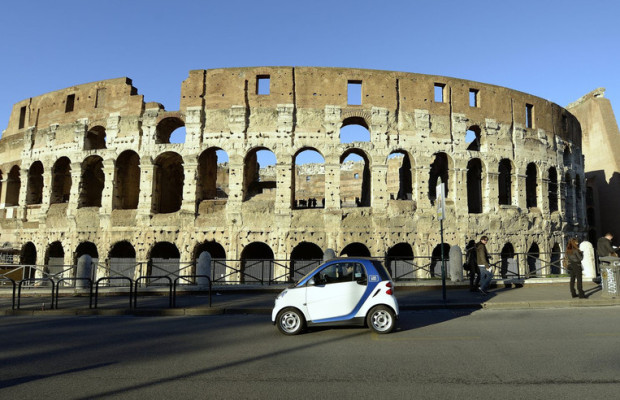 Car2go auch in Rom