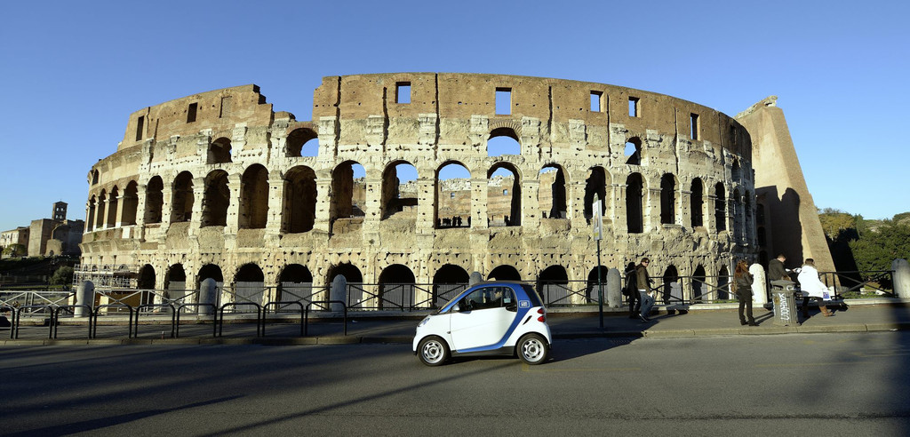 Car2go auch in Rom