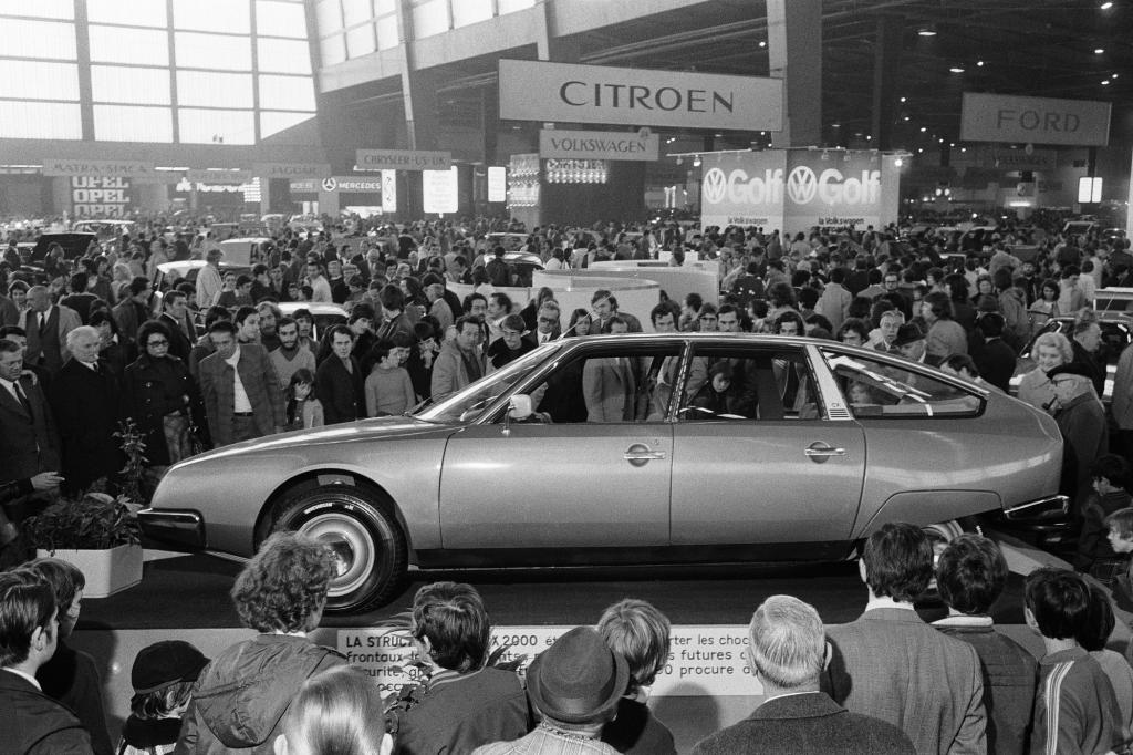 Citroen CX 2000 Messepremiere Paris 1974
