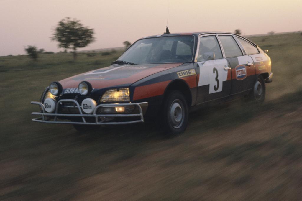 Citroen CX 2400 GTI bei Rallye Senegal 1977