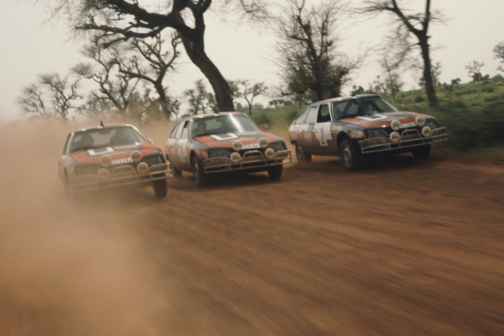 Citroen CX 2400 GTI bei Rallye Senegal 1977