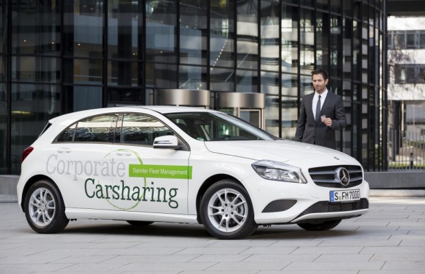 Daimler managt Carsharing in der Firma