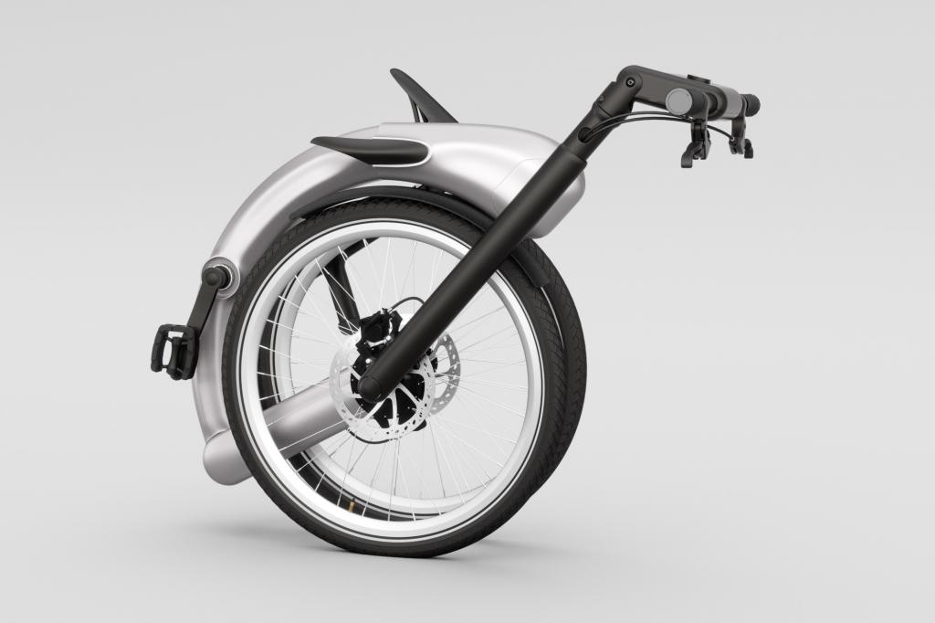 Das Jive E-Bike  will mit seinem gekapselten und kettenlosen Antrieb der perfekte Begleiter für Pendler sein, die mit sauberen Hosenbeinen zur Arbeit kommen wollen und ihr Fahrrad auch mal im Auto oder im öffentlichen Verkehr mitnehmen.