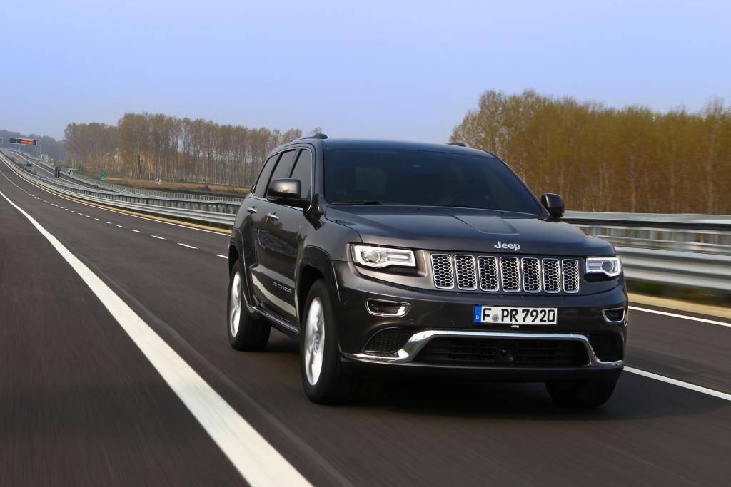 Der Jeep Grand Cherokee präsentiert sich als echtes amerikanisches Auto