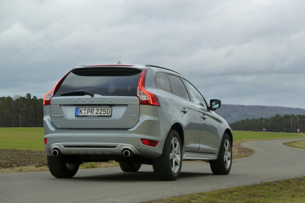 Der Volvo bietet viel Platz für Insassen und Gepäck