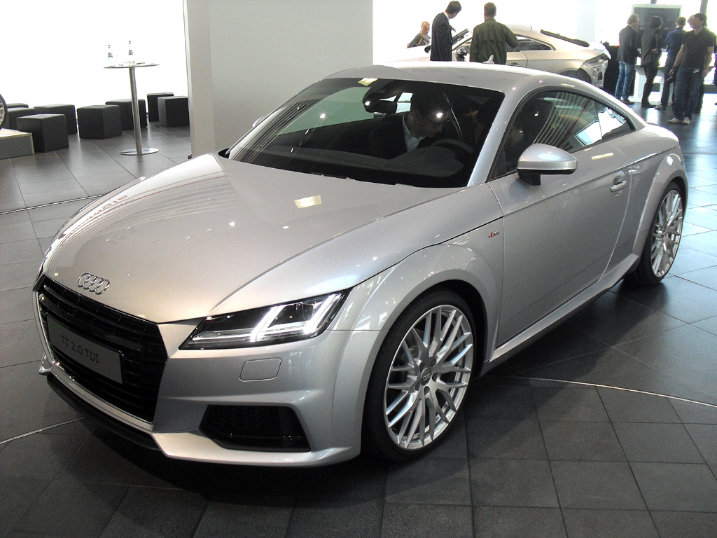 Der neue Audi TT, hier die S-Line-Version des Sportcoupés. 
