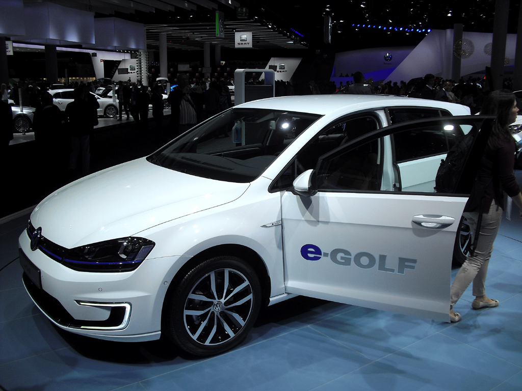 Der neue E-Golf von VW geht im Sommer an den Start.
