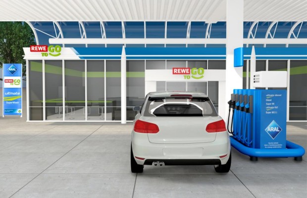 Die Tankstelle - für den schnellen Einkauf