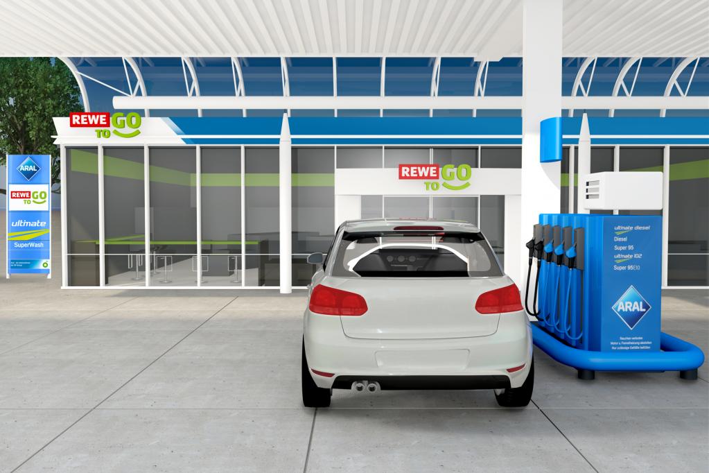 Die Tankstelle - für den schnellen Einkauf