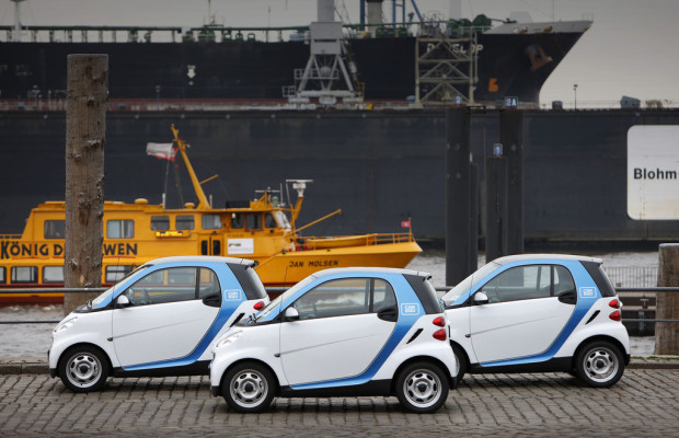 Drei Jahre Car2go in Hamburg