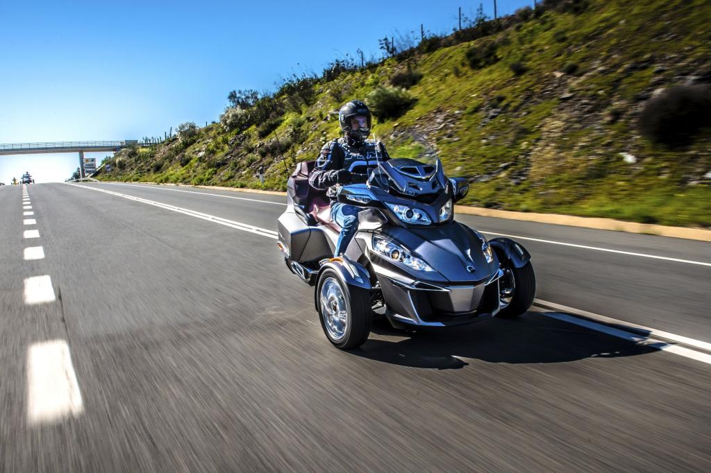 Dreirad-Roadster Can-Am Spyder - Wenn aller guten Dinge drei sind