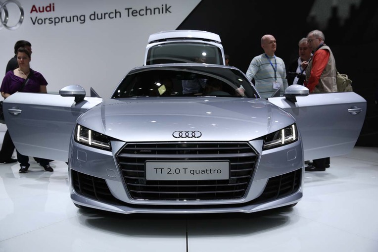 Dritte Generation: Audi-Coupé TT. 