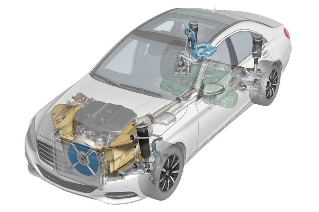 EU zeichnet Motorraumkapselung von Mercedes-Benz aus