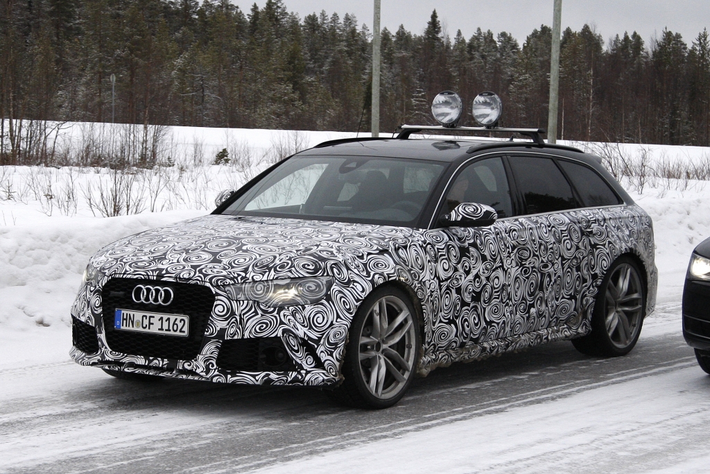 Erwischt: Audi A6 + RS 6 Facelift