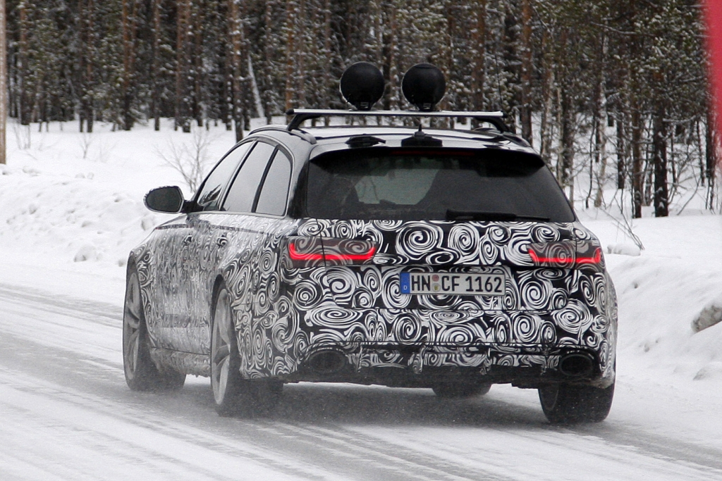 Erwischt: Audi A6 + RS 6 Facelift