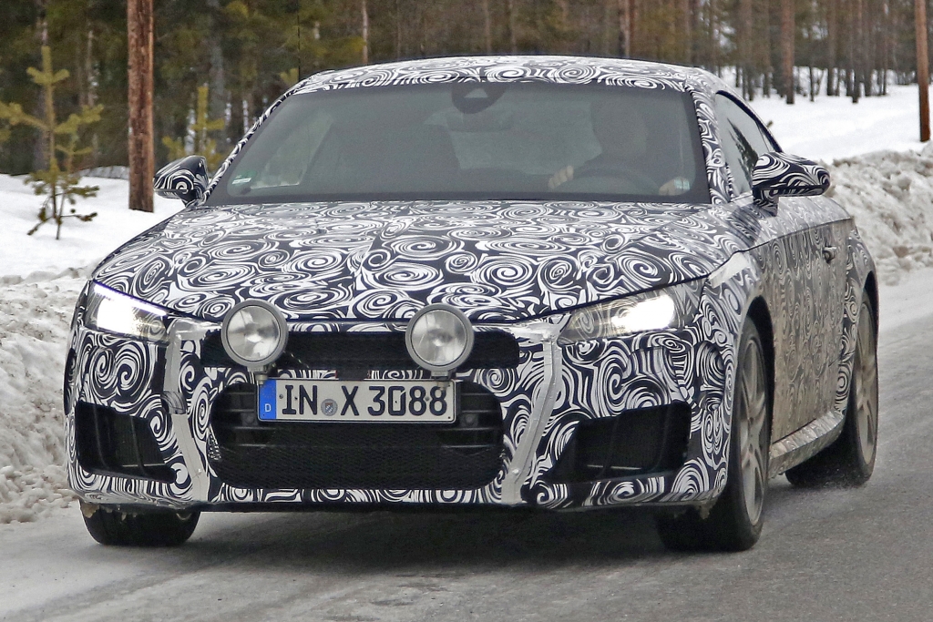 Erwischt: Erlkönig Audi TT-S