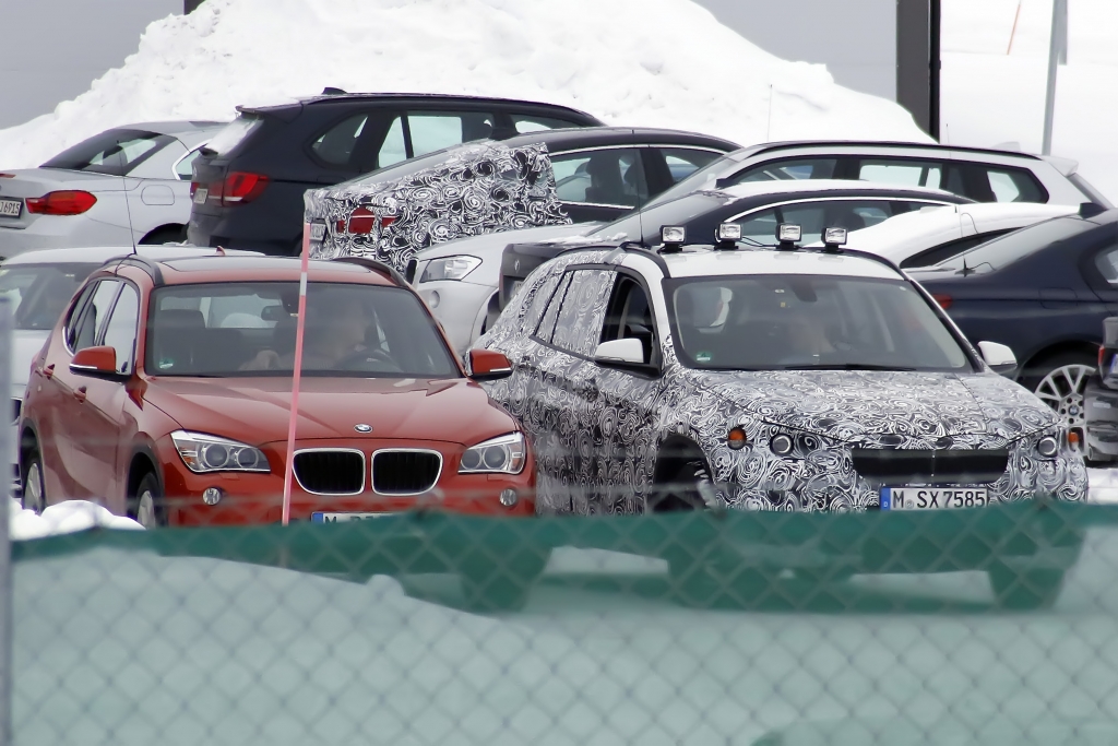 Erwischt: Erlkönig BMW X1 (2015) - Treffen der Generationen