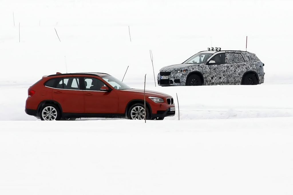 Erwischt: Erlkönig BMW X1 (2015) - Treffen der Generationen