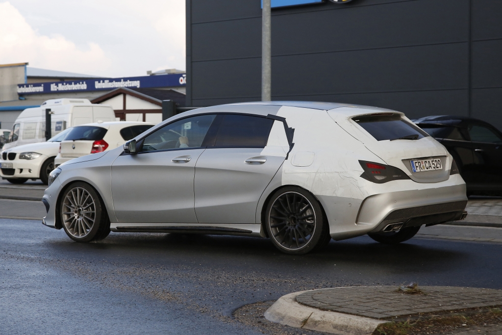 Erwischt: Erlkönig Mercedes CLA 45 AMG Shooting Break