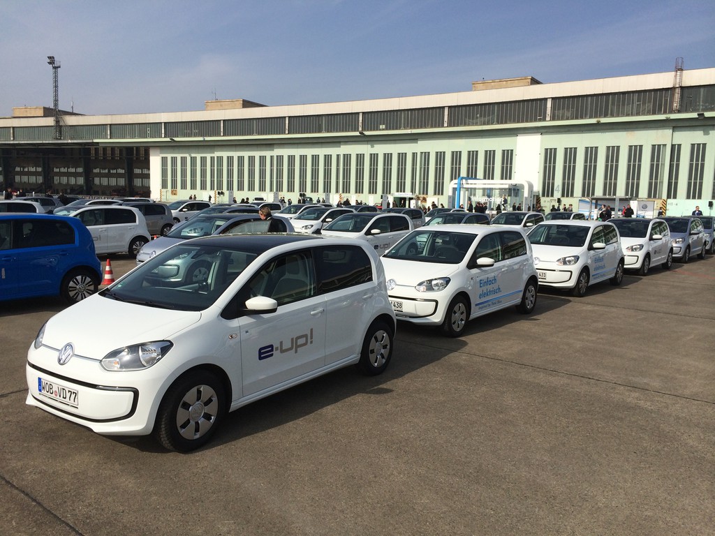 Familienausflug in die automobile Zukunft