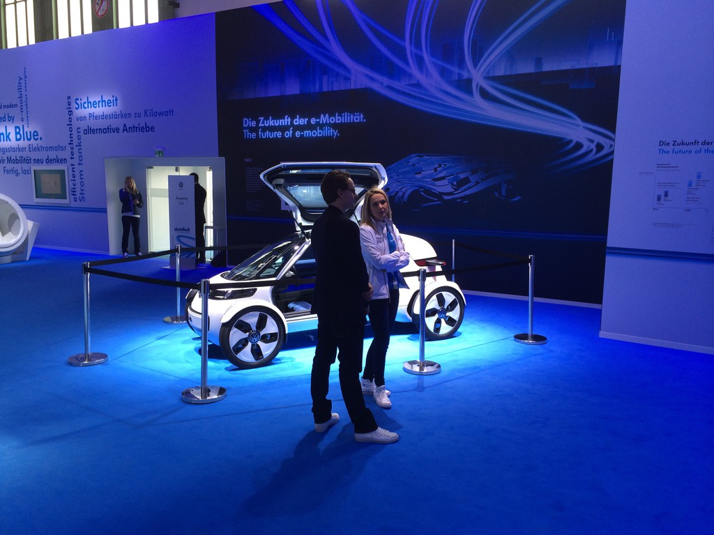 Familienausflug in die automobile Zukunft