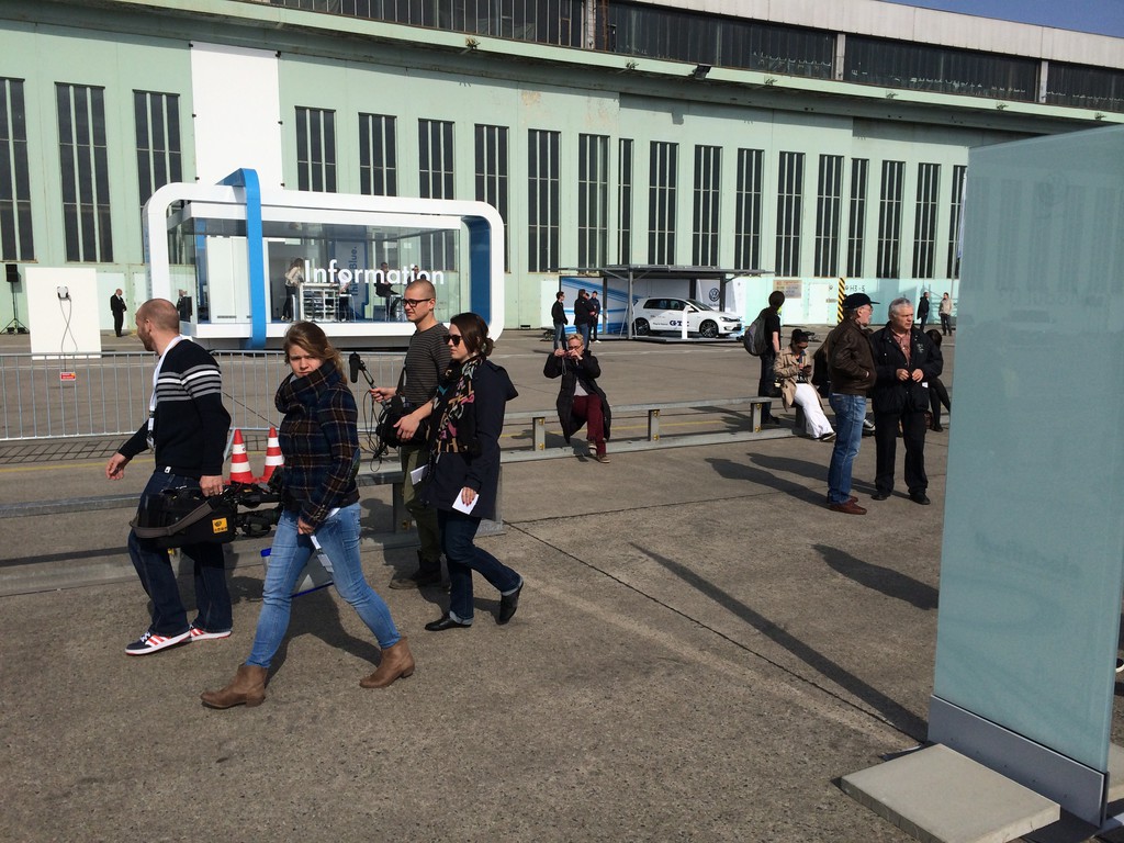 Familienausflug in die automobile Zukunft