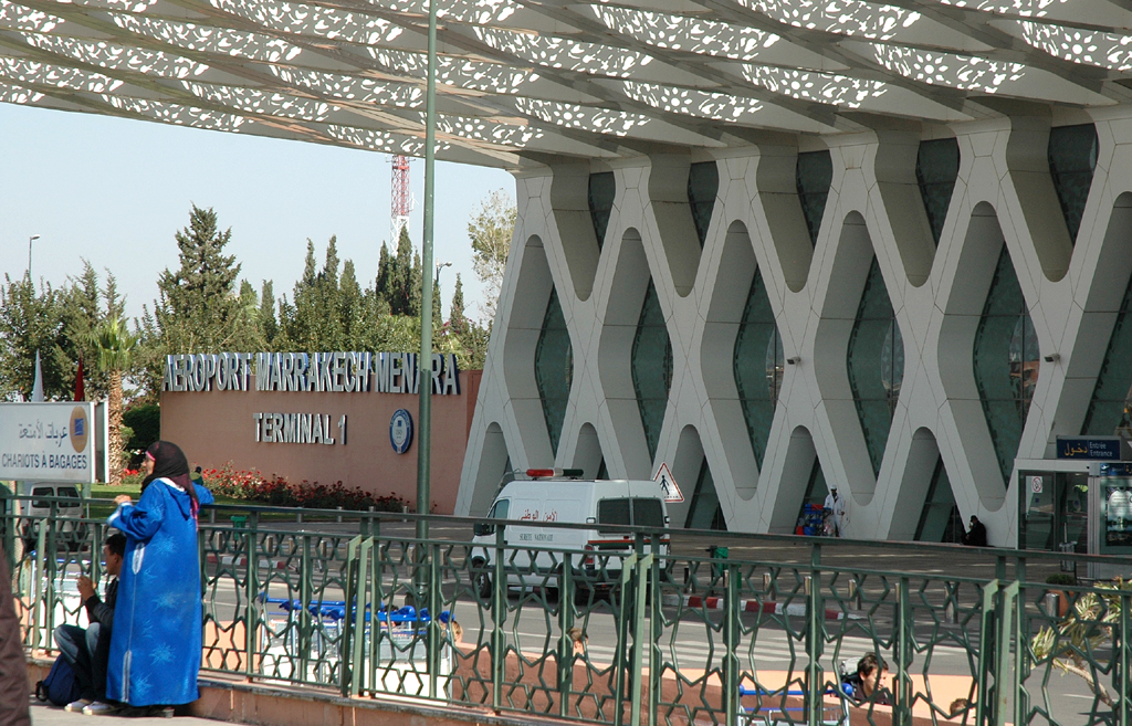 Flughafen Marrakesch: Mit der Nagelschere könnte es bei der Kontrolle Probleme geben.