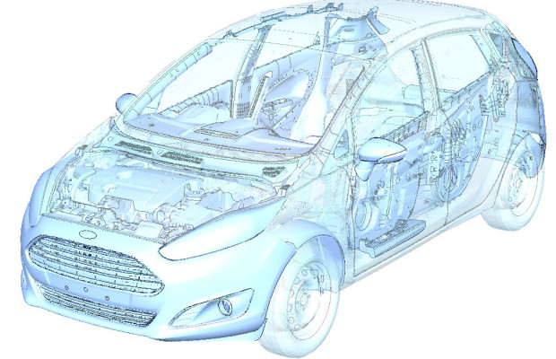Ford führt virtuelle Tests zur Entwicklung von Kunststoff-Komponenten durch