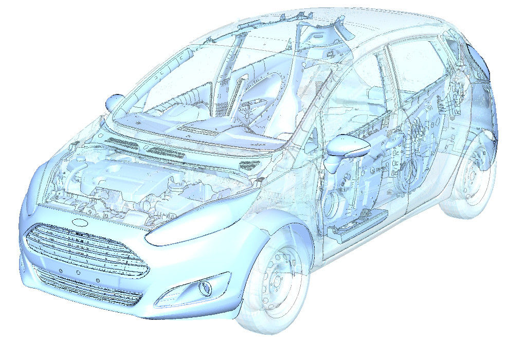 Ford führt virtuelle Tests zur Entwicklung von Kunststoff-Komponenten durch