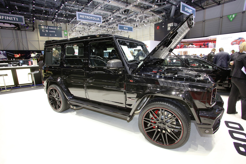 Genf 2014: Brabus fährt den G800 