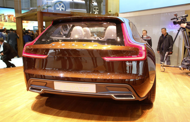 Genf 2014: Der Volvo Concept Estate tippt, wischt und kachelt