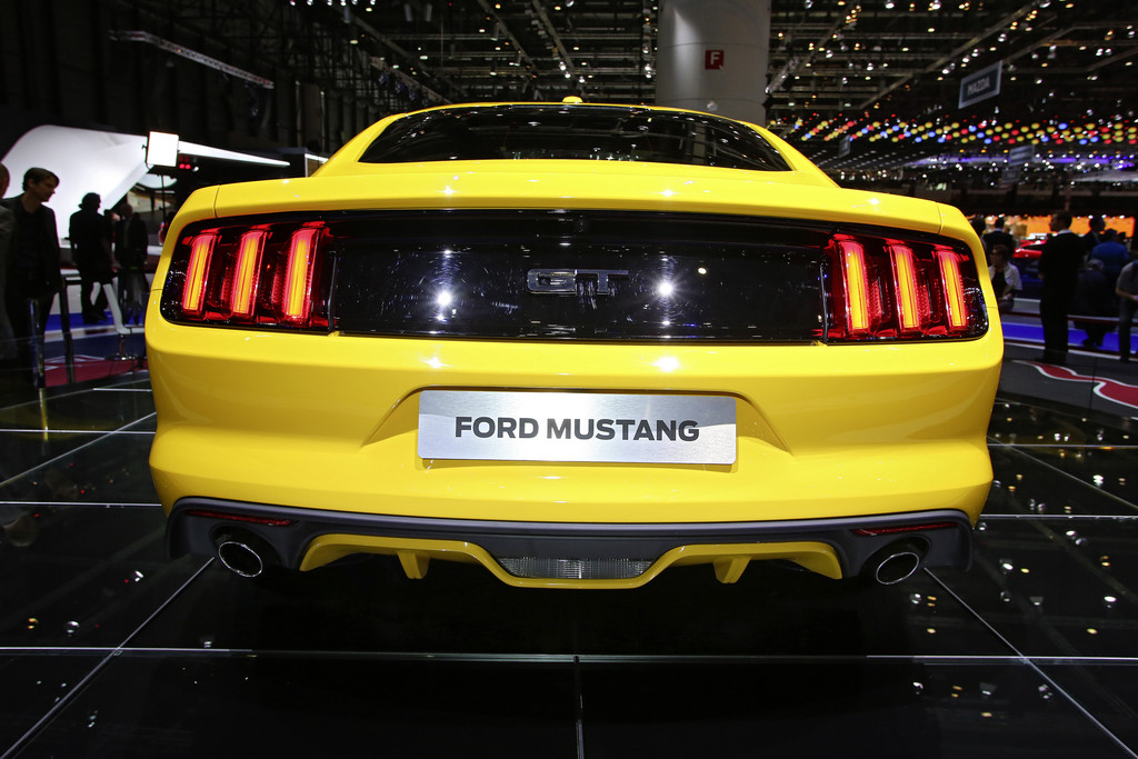 Genf 2014: In Europa darf der Ford Mustang auch ecoboosten