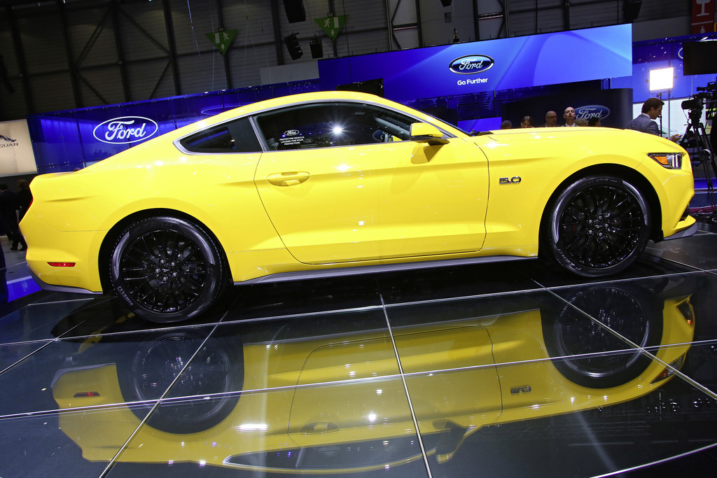Genf 2014: In Europa darf der Ford Mustang auch ecoboosten