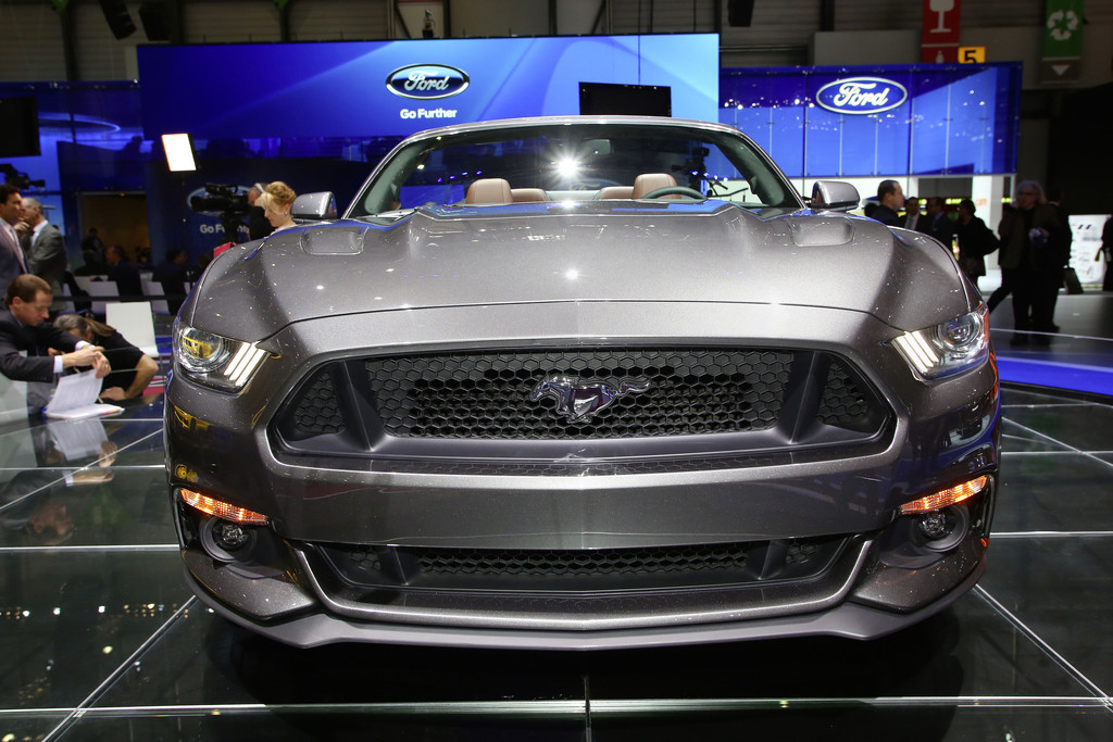 Genf 2014: In Europa darf der Ford Mustang auch ecoboosten