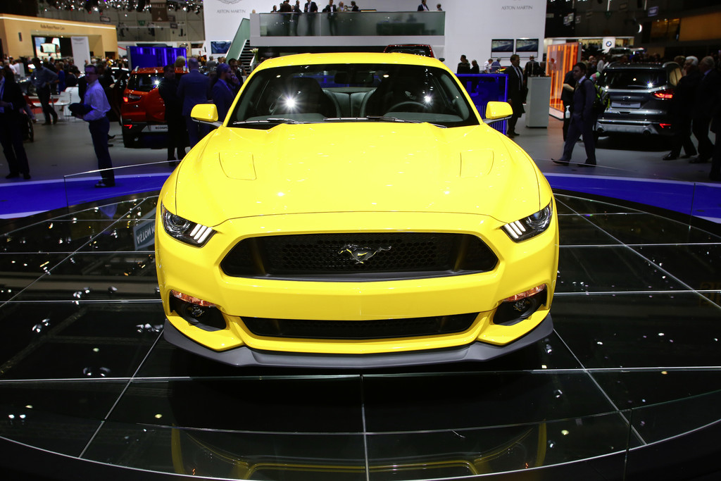 Genf 2014: In Europa darf der Ford Mustang auch ecoboosten