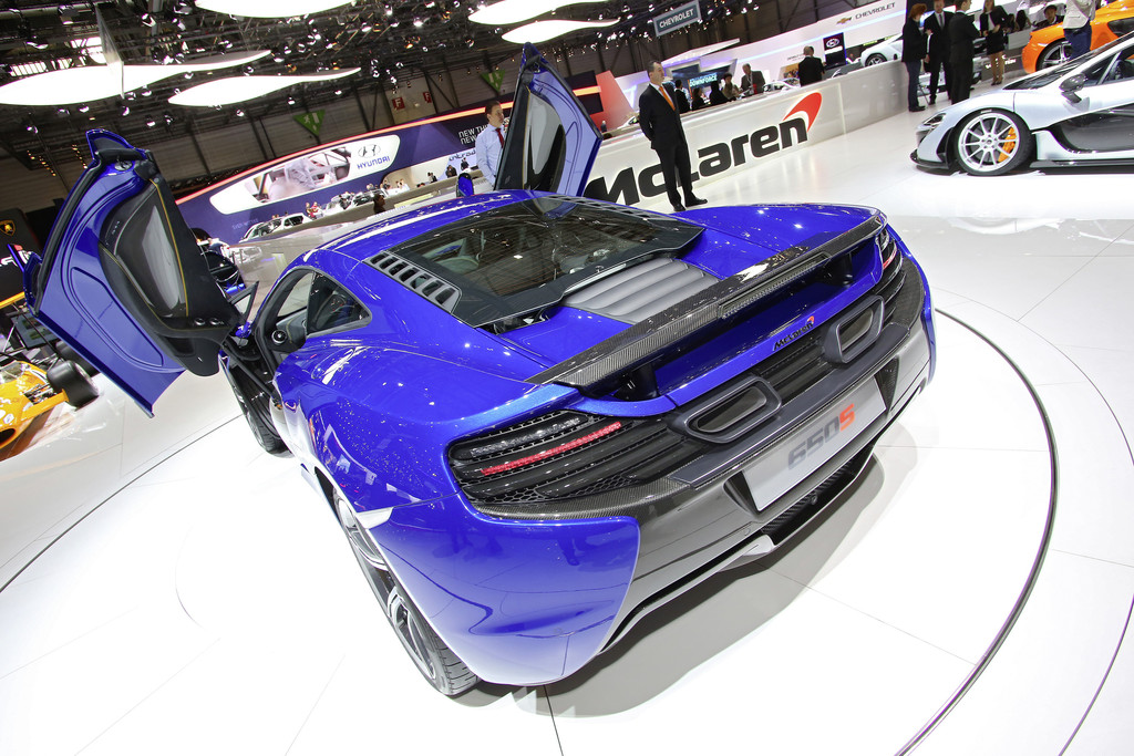 Genf 2014: McLaren bietet 493 PS pro Tonne
