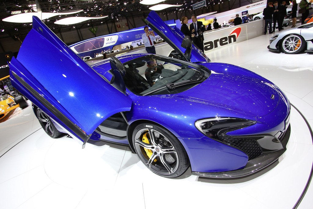 Genf 2014: McLaren bietet 493 PS pro Tonne