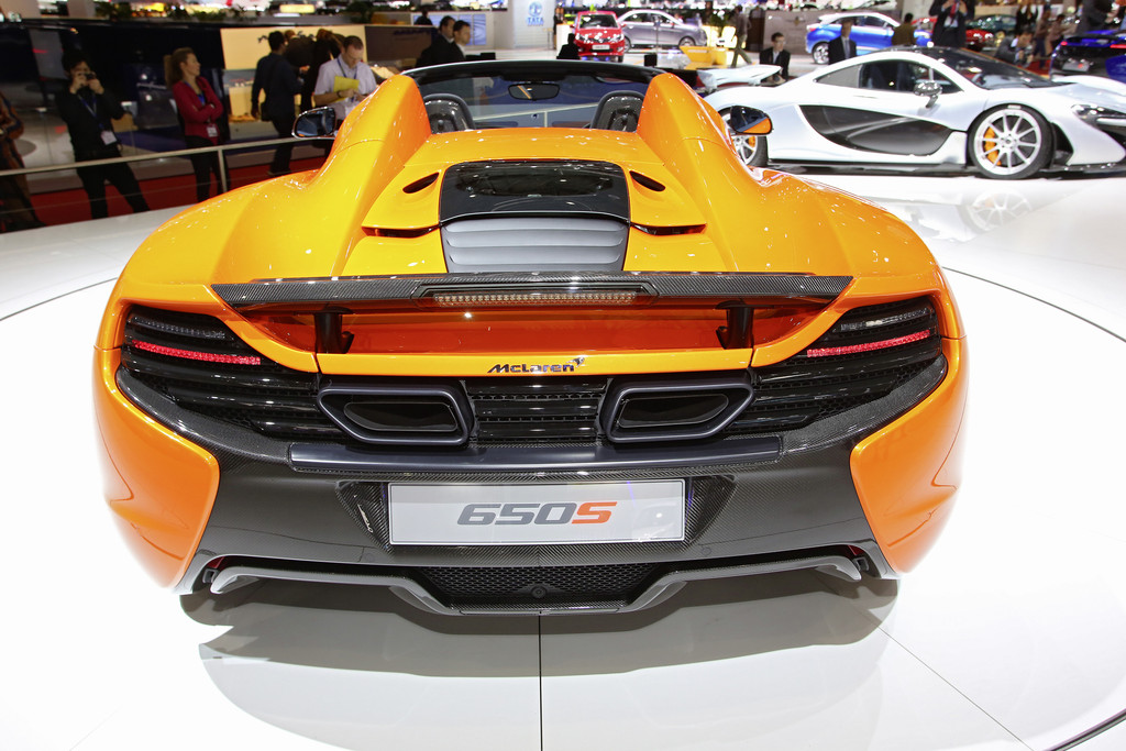 Genf 2014: McLaren bietet 493 PS pro Tonne