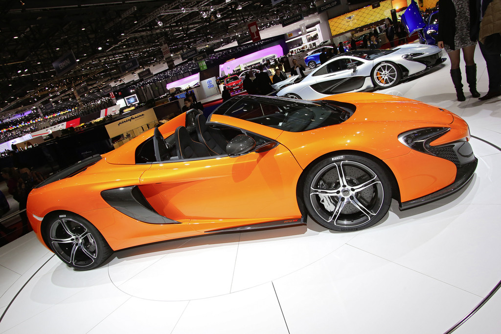 Genf 2014: McLaren bietet 493 PS pro Tonne