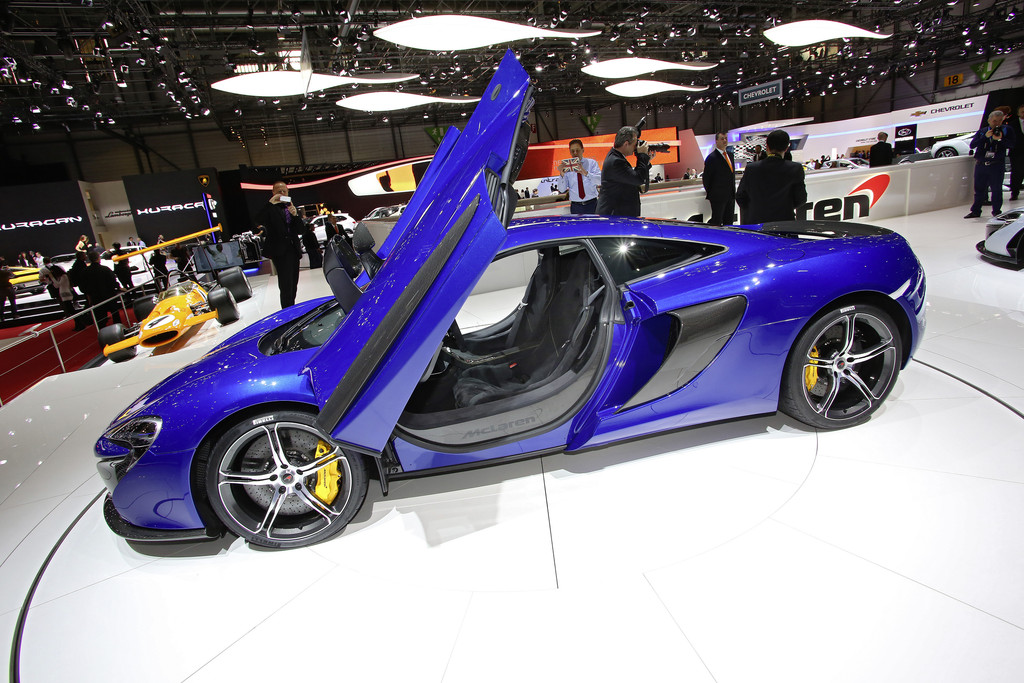 Genf 2014: McLaren bietet 493 PS pro Tonne