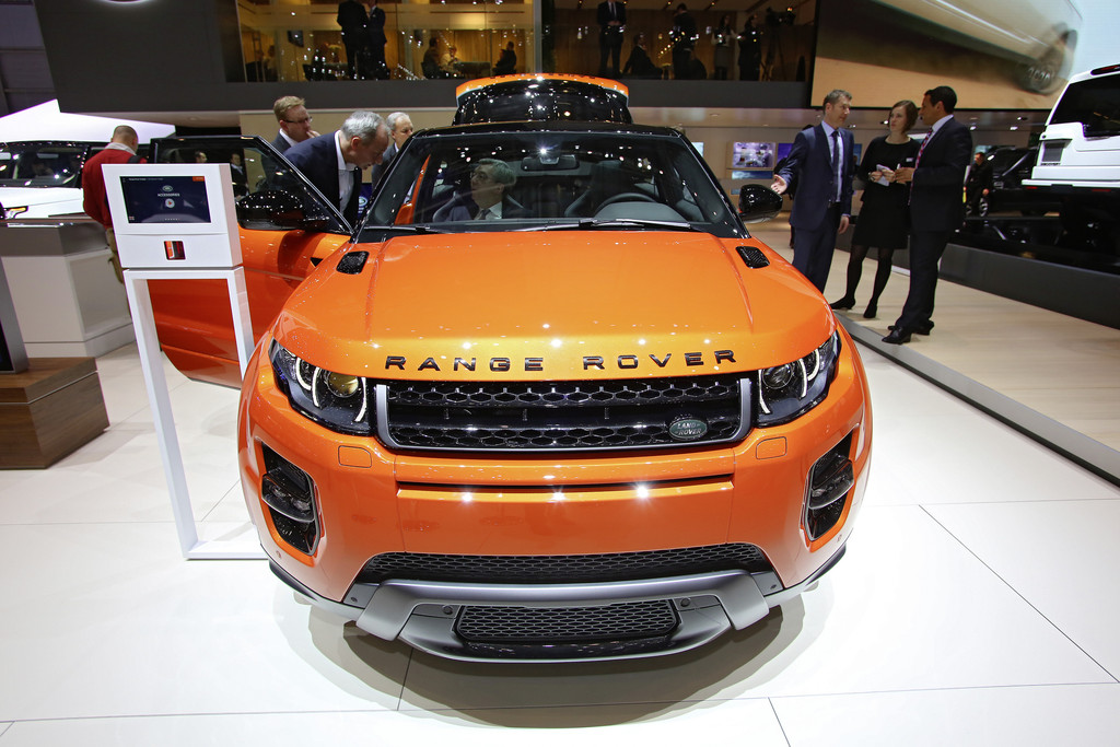 Genf 2014: Mehr Leistung und Luxus für den Range Rover Evoque
